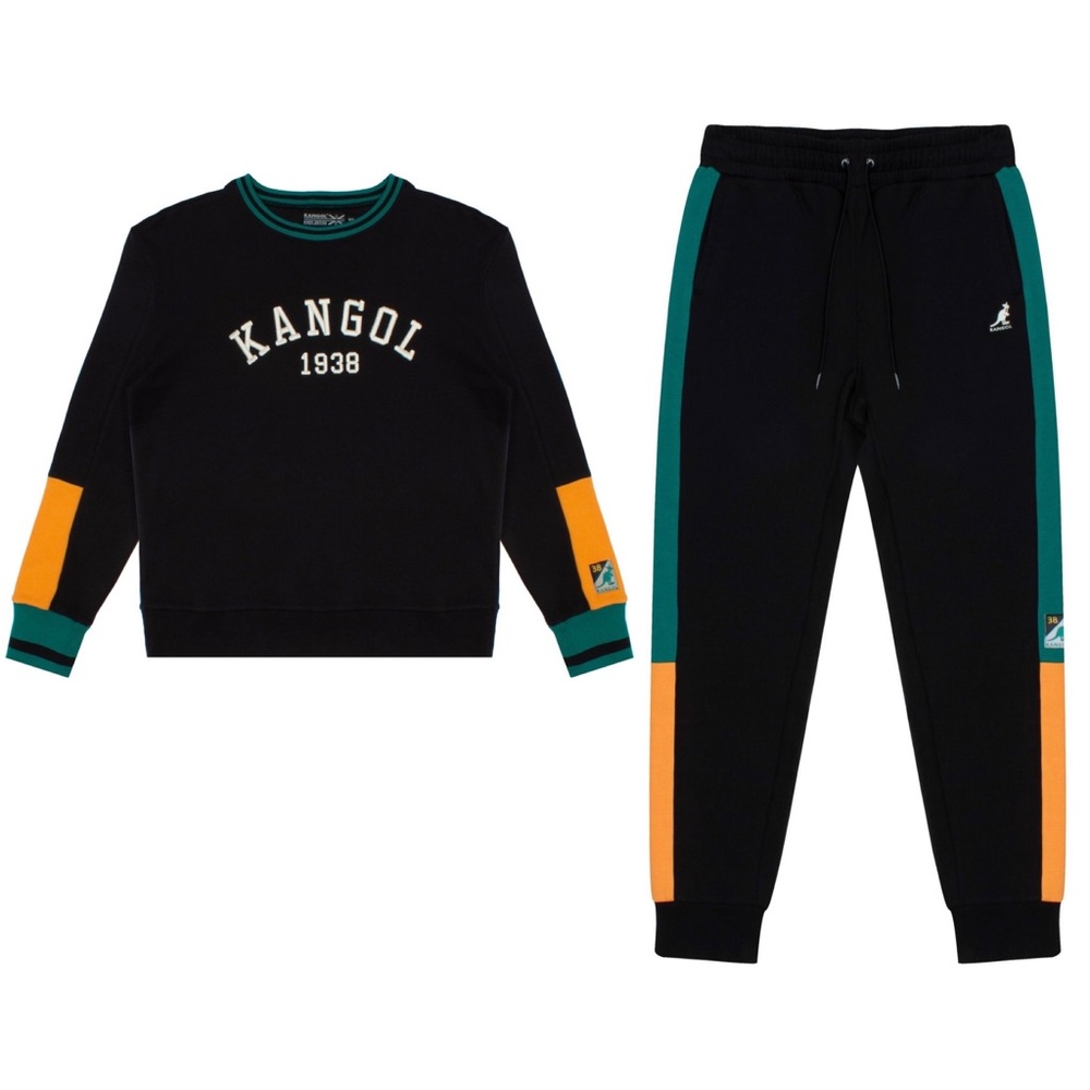 KANGOL retro joggers sweatsuit